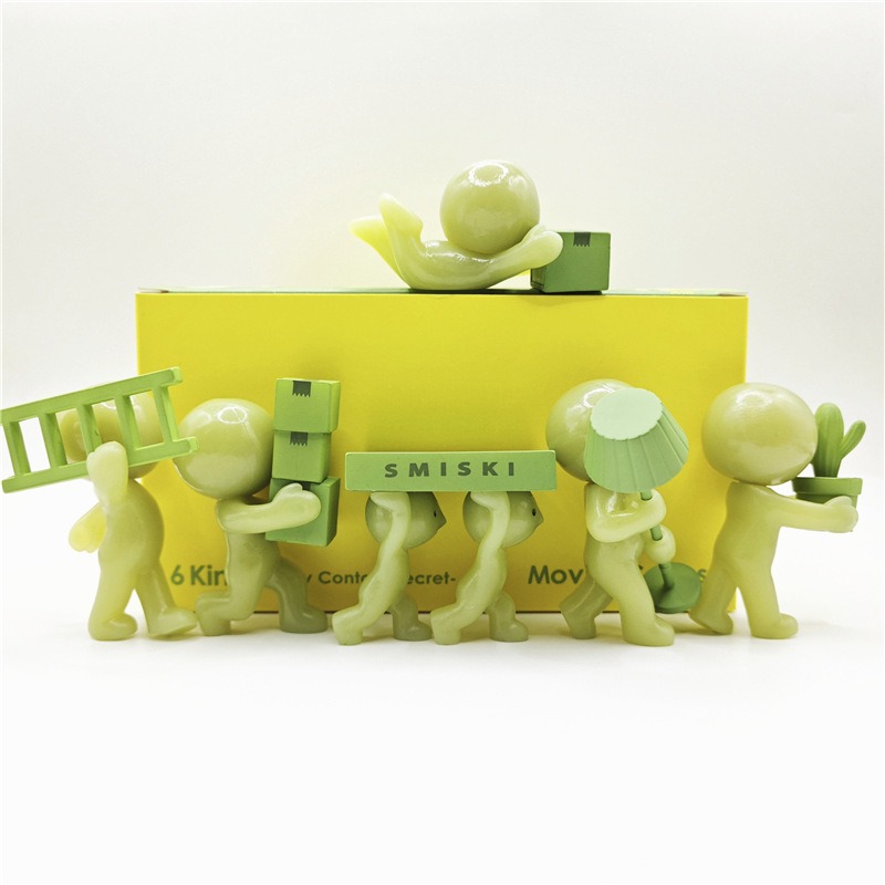 SMISKI figures moving collection 6 pcs SMISKI figures moving collection 6 pcs