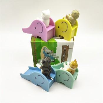 Mofusand Cats on Slides Blind Box Set - 4pc Playful Cat Figures (PVC) Park Theme Collectibles Mofusand Cats on Slides Blind Box Set - 4pc Playful Cat Figures (PVC) Park Theme Collectibles