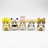 Mofusand Mini Animal Dress-Up Blind Box - 5pc Sitting Cat Figures (4.5-5.5cm PVC) Kawaii Collectible Set Mofusand Mini Animal Dress-Up Blind Box - 5pc Sitting Cat Figures (4.5-5.5cm PVC) Kawaii Collectible Set