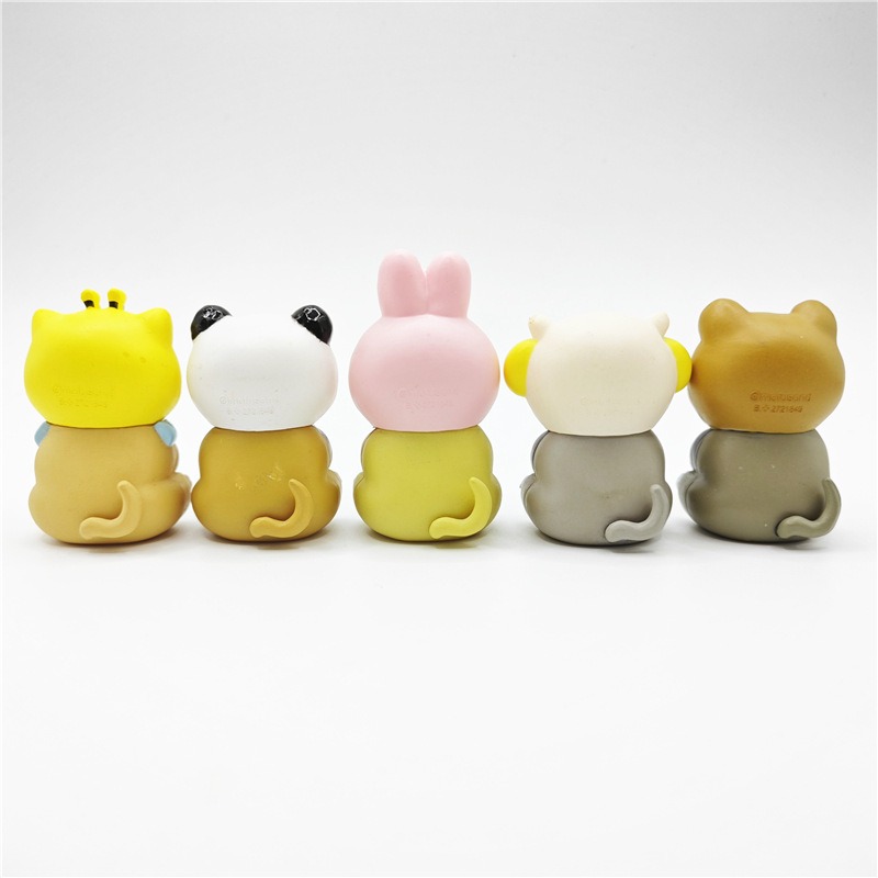Mofusand Mini Animal Dress-Up Blind Box - 5pc Sitting Cat Figures (4.5-5.5cm PVC) Kawaii Collectible Set Mofusand Mini Animal Dress-Up Blind Box - 5pc Sitting Cat Figures (4.5-5.5cm PVC) Kawaii Collectible Set
