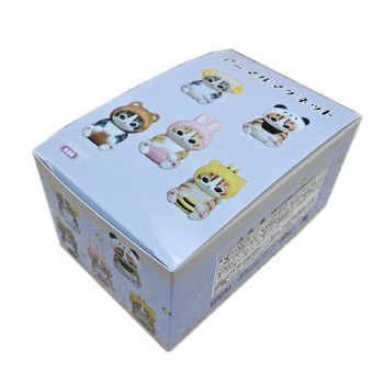 Mofusand Mini Animal Dress-Up Blind Box - 5pc Sitting Cat Figures (4.5-5.5cm PVC) Kawaii Collectible Set Mofusand Mini Animal Dress-Up Blind Box - 5pc Sitting Cat Figures (4.5-5.5cm PVC) Kawaii Collectible Set