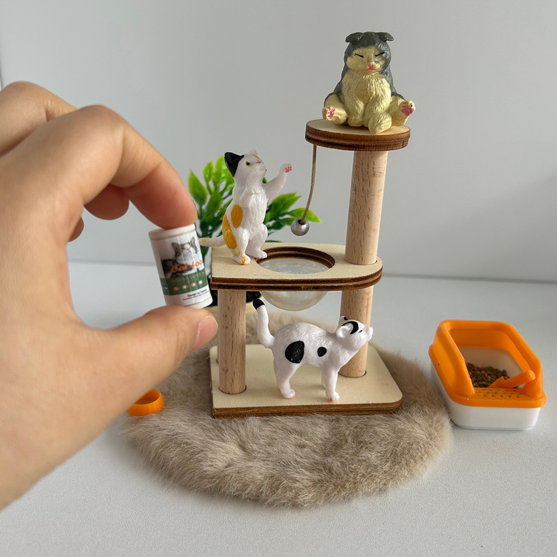 Miniature Cat Climber Set Miniature Cat Climber Set