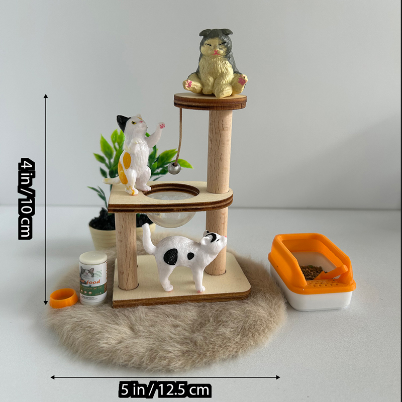 Miniature Cat Climber Set Miniature Cat Climber Set