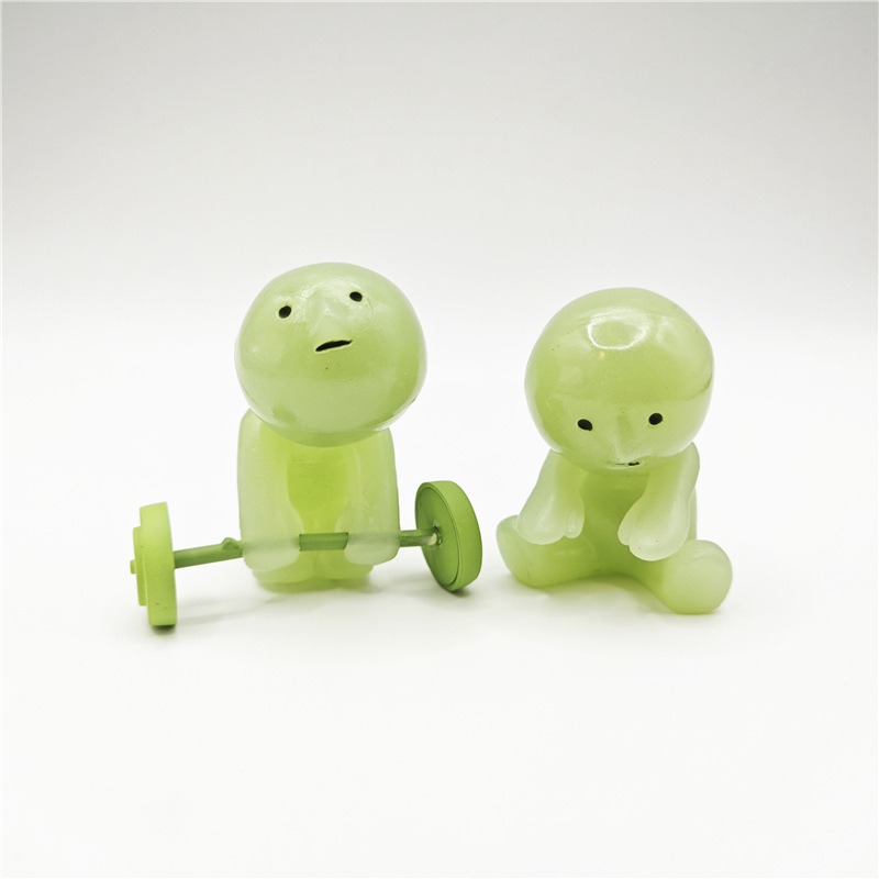 Miniature Smiski fitness exercise 6 pcs Miniature Smiski fitness exercise 6 pcs