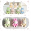 Miniature sit up labubu 10 pcs
